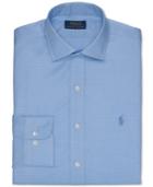 Polo Ralph Lauren Slim-fit Blue Solid Dress Shirt