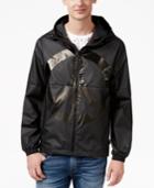 Love Moschino Men's Graphic-print Hooded Jacket