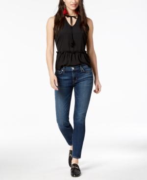 Hudson Jeans Tally Mid-rise Skinny Crop Jeans