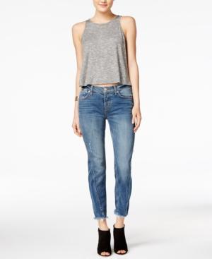 Hudson Jeans Cutoff Straight-leg Jeans