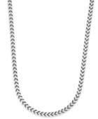 Sutton By Rhona Sutton Men's Stainless Steel Curb-link Chain Necklace