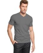 Alfani Big And Tall Stretch V Neck T-shirt