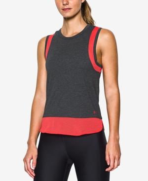 Under Armour Favorite Mesh-trim Tank Top