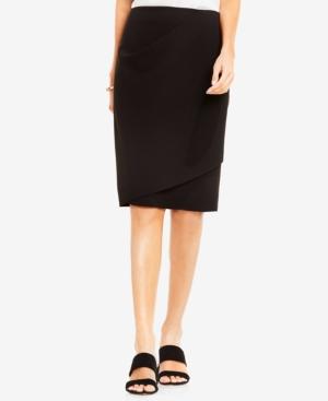 Vince Camuto Faux-wrap Pencil Skirt
