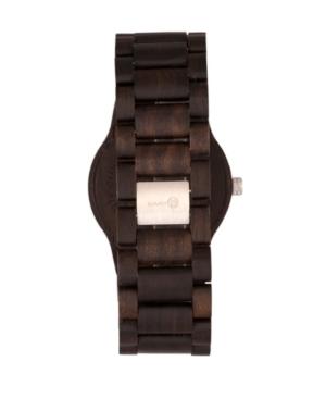 Earth Wood Bonsai Wood Bracelet Watch W/day/date Brown 45mm