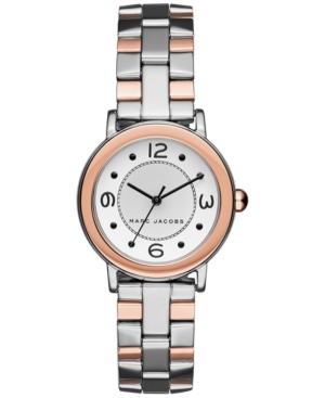Marc Jacobs Women's Riley Two-tone Stainless Steel Bracelet Watch 28mm Mj3540