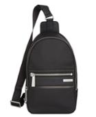 Calvin Klein Men's Leather-trimmed Sling Bag