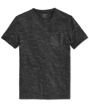 Guess Men's Jackson Space-dye V-neck T-shirt