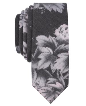 Original Penguin Men's Dawne Floral Skinny Tie