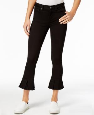 Earl Jeans Cropped Ruffled-hem Jeans