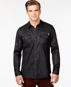 Guess Coated Chambray Shirt