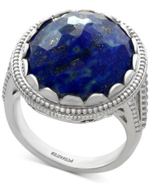 Effy Lapis Lazuli Statement Ring (12-1/5 Ct. T.w.) In Sterling Silver
