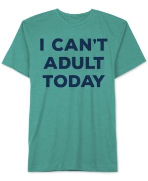 Jem Men's Can't Adult Graphic-print T-shirt