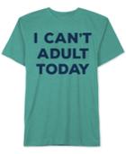 Jem Men's Can't Adult Graphic-print T-shirt