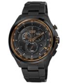 Citizen Watch, Men's Drive From Citizen Eco-drive Chronograph Gray Ion-plated Stainless Steel Bracelet 44mm At2187-51e