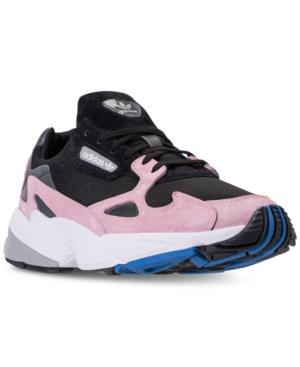 Adidas Women's Originals Falcon Suede Casual Sneakers From Finish Line