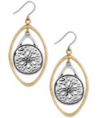 Lucky Brand Two-tone Drop Earrings