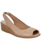 Anne Klein Sport Jayla Peep-toe Wedge Sandals