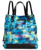 Calvin Klein Convertible Nylon Tote Backpack