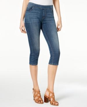 Lee Platinum Harmony Pull-on Capri Jeans