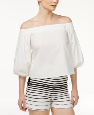 Mare Mare Cotton Rina Off-the-shoulder Top