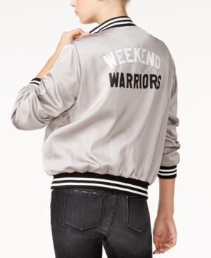 Sub Urban Riot Weekend Warriors Graphic Bomber Jacket