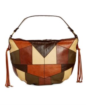 Patricia Nash Zigzag Patchwork Vincenzo Slouchy Hobo