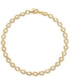 Open Link Reversible Bracelet In 14k Gold