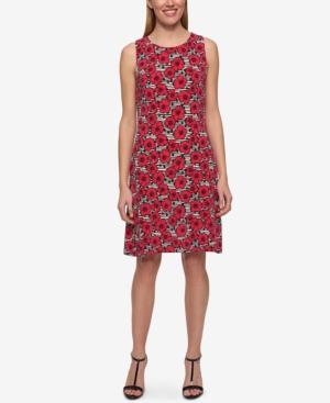 Tommy Hilfiger Poppy-print Sheath Dress