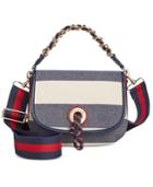 Tommy Hilfiger Belen Woven Rugby Flap Small Crossbody