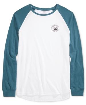 Wesc Men's Raglan Graphic-print Shirt