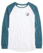 Wesc Men's Raglan Graphic-print Shirt