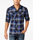 Inc International Concepts Men's Plaid Shirt, Only At Macy's