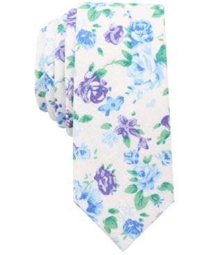 Bar Iii Men's Georgetown Floral Slim Tie, Only At Macy's