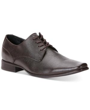 Calvin Klein Brodie Epi Leather Oxfords