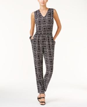 Vince Camuto Printed Jumpsuit