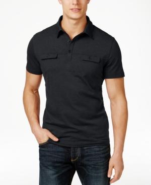 Alfani Men's Big And Tall Two-tone Polo, Only At Macy's