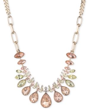 Givenchy Gold-tone Jonquil Crystal Statement Necklace