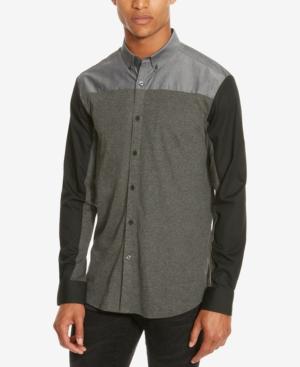Kenneth Cole Reaction Men's Colorblocked Button-down Shirt