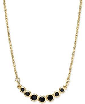 Kate Spade New York Gold-tone Bezel-set Crystal Necklace