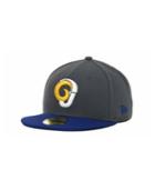 New Era Angelo State University Rams 2 Tone Graphite And Team Color 59fifty Cap