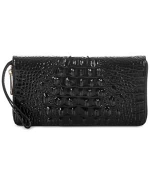 Brahmin Melbourne Skyler Embossed Leather Wallet