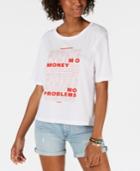 Merch Traffic Juniors' Cotton Mo-money Graphic T-shirt