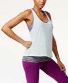 Ideology Layered Racerback Tank, Only At Macy's