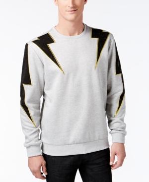 Hudson Nyc Men's Studded Lightning Bolt Sweatshirt
