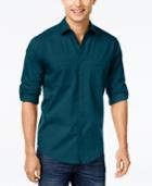 Alfani Men's Long-sleeve Shirt, Classic Fit, Created For Macy's