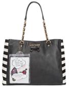 Betsey Johnson Tote With Patches