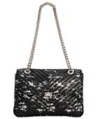 Steve Madden Bonds Splatter Paint Medium Flapover Crossbody