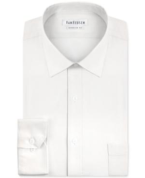 Van Heusen Classic-fit Pincord Solid Dress Shirt