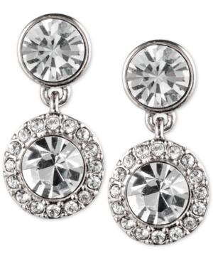 Givenchy Pave Drop Earrings